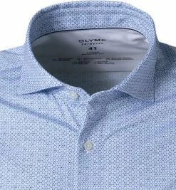Top 10 🌟 OLYMP Luxor Modern Fit 1296/14/11 Hemd, Jersey geruchshemmend, Bleu gemustert, Bleu 😉 -Hemden Verkaufsgeschäft 383512 norm2