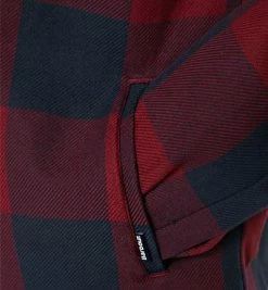 Beste Bewertungen von 🔥 Barbour Overshirt Hordon navy MOS0184NY91 Baumwolle atmungsaktiv, Navy-rot kariert 🎉 -Hemden Verkaufsgeschäft 383612 norm4