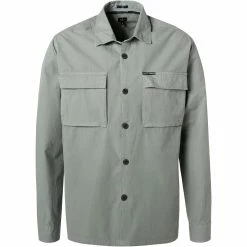 Aktion ⌛ Pepe 👖 Jeans Hemd Phil PM307318/711 Casual Fit, Baumwolle, Graublau 👏