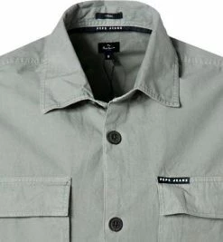 Aktion ⌛ Pepe 👖 Jeans Hemd Phil PM307318/711 Casual Fit, Baumwolle, Graublau 👏 -Hemden Verkaufsgeschäft 383662 norm2