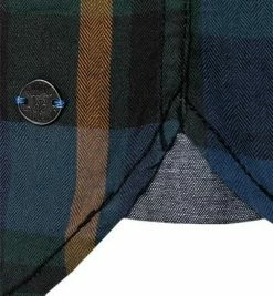 Blitzangebot 😉 MUSTANG Hemd 1011834/12181 Regular Fit, Baumwolle, Dunkelgrün kariert, Dunkelgrün 🌟 -Hemden Verkaufsgeschäft 383707 norm3