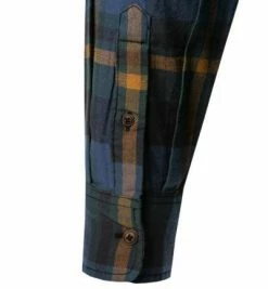 Blitzangebot 😉 MUSTANG Hemd 1011834/12181 Regular Fit, Baumwolle, Dunkelgrün kariert, Dunkelgrün 🌟 -Hemden Verkaufsgeschäft 383707 norm4