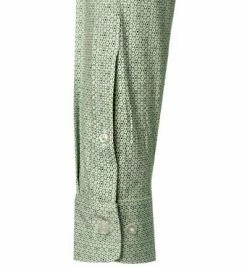 Auslauf 👏 OLYMP Luxor Modern Fit 1296/14/45 Hemd, Jersey geruchshemmend, Grün gemustert, Grün 🤩 -Hemden Verkaufsgeschäft 383761 norm3