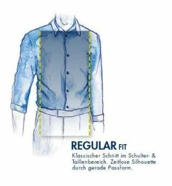 Bestes Angebot 🌟 OLYMP Luxor Modern Fit 69EL 1204/19/18 Hemd, Jersey geruchshemmend, Extra langer Arm, Marineblau gemustert, Marine 💯 -Hemden Verkaufsgeschäft 383770 norm4