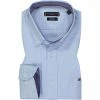 Coupon ✔️ Tommy Hilfiger Hemd MW0MW21729/0GZ Regular Fit, Bio Baumwolle, Hellblau 🥰