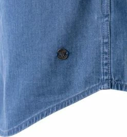 Aktion 💯 MUSTANG Hemd 1011841/500 👖 Jeanshemd, Slim Fit, Baumwolle, Blau , Blau 🔥 -Hemden Verkaufsgeschäft 384071 norm4