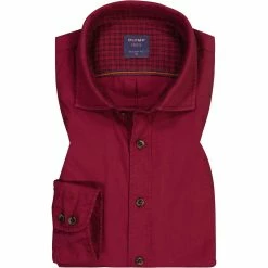 Bester Verkauf 😍 OLYMP Casual Modern Fit 4010/14/35 Hemd, Baumwolle, Rot 😉