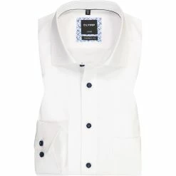 Neu ✨ OLYMP Luxor Modern Fit 1342/14/00 Hemd, Baumwolle, Weiß 🛒