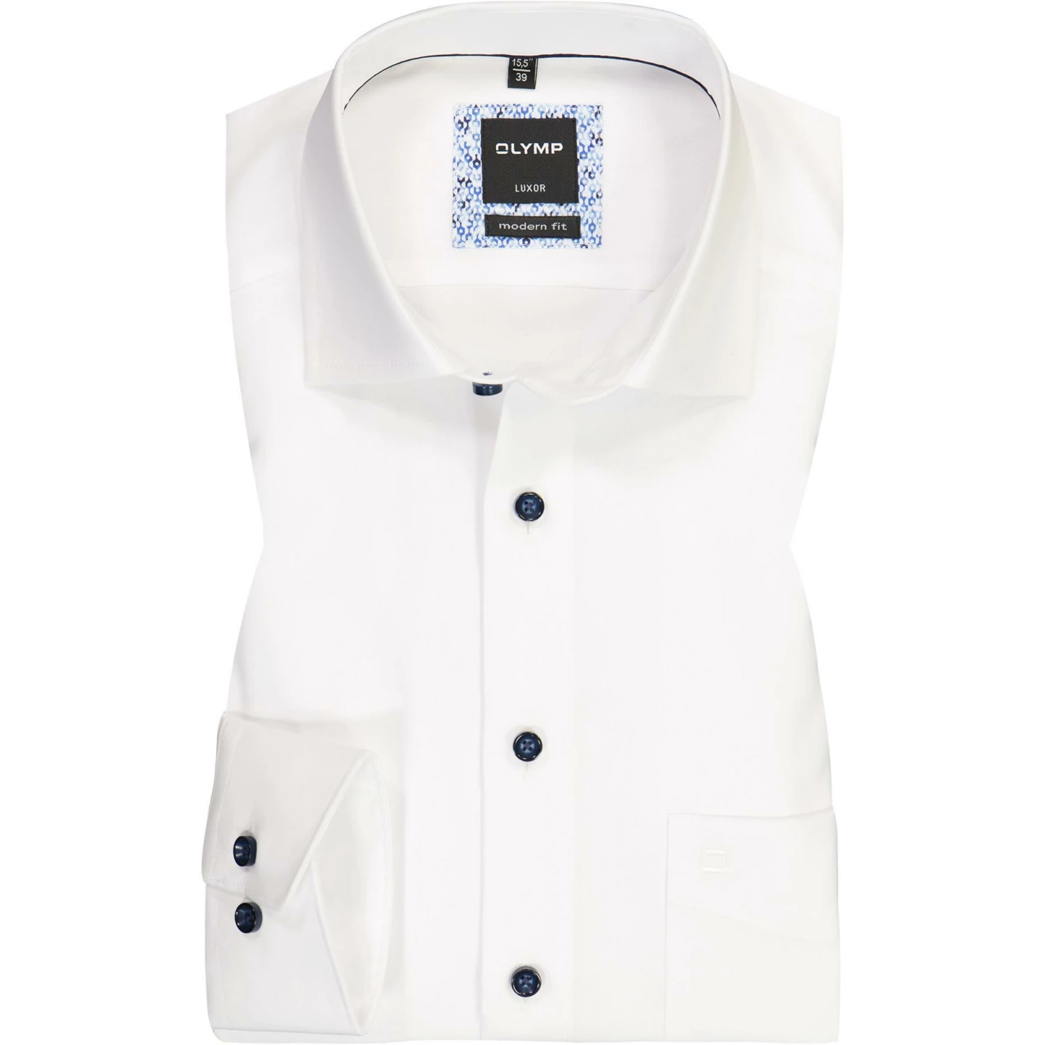 Neu ✨ OLYMP Luxor Modern Fit 1342/14/00 Hemd, Baumwolle, Weiß 🛒 1 Neu ✨ OLYMP Luxor Modern Fit 1342/14/00 Hemd, Baumwolle, Weiß 🛒