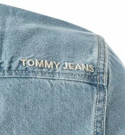 Brandneu ⌛ TOMMY 👖 JEANS 👖 JEANShemd DM0DM12313/1AC Bio Baumwolle, Hellblau ✨ -Hemden Verkaufsgeschäft 384133 norm3