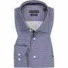 Bester Verkauf 🤩 Tommy Hilfiger Hemd MW0MW21757/0GY Regular Fit, Popeline, Navy-weiß gemustert, Navy-weiß ⭐