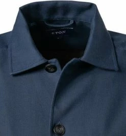Aktion 🧨 ETON Overshirt 1000/02675/28 Baumwolle, Nachtblau 💯 -Hemden Verkaufsgeschäft 384261 norm2