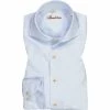 Neu 🌟 Stenströms Hemd 774221/1610/102 Slimline, Twill, Hellblau-weiß gestreift, Hellblau-weiß 👏