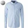 Rabatt ⌛ Tommy Hilfiger Hemd MW0MW23790/0A6 Slim Fit, Jersey, Hellblau-weiß gestreift, Hellblau-weiß 🎁