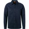 Billig 🎉 BOSS Overshirt Locky 50467447/404 Baumwolle, Nachtblau 🔥