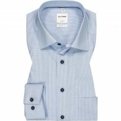 Beste Bewertungen von 👏 OLYMP Luxor Comfort Fit 1048/14/11 Hemd, Baumwolle, Blau gemustert, Bleu 😉