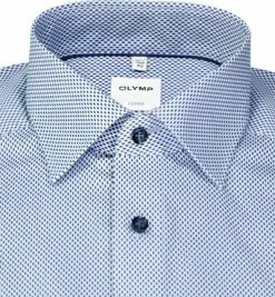 Großhandel 😀 OLYMP Luxor Comfort Fit 1048/14/19 Hemd, Baumwolle, Royal gemustert, Royal ⌛ -Hemden Verkaufsgeschäft 384519 norm2
