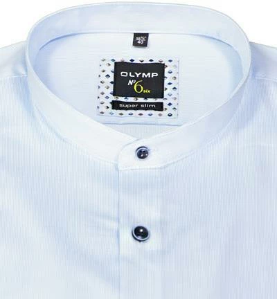 Top 10 ⌛ OLYMP No. Six Super Slim 2560/14/11 Hemd, Super Slim Fit, Baumwolle, Bleu gestreift, Bleu 🤩 3 Top 10 ⌛ OLYMP No. Six Super Slim 2560/14/11 Hemd, Super Slim Fit, Baumwolle, Bleu gestreift, Bleu 🤩 – Bild 3