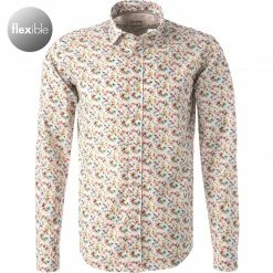 Bester Verkauf 😀 FIL NOIR Hemd Treviso 51622/00 Shaped Fit, Baumwolle CO2-Neutral, Multicolour gemustert, Multicolor 😀
