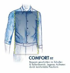 Neu 🥰 OLYMP Luxor Comfort Fit 1134/14/08 Hemd, Baumwolle, Dunkelblau, Kobalt ✨ -Hemden Verkaufsgeschäft 384728 norm3