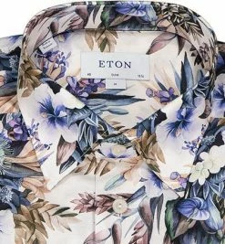 Neu ⌛ ETON Hemd 1000/03198/75 Slim Fit, Twill, Multicolor gemustert, Multicolour 🔔 -Hemden Verkaufsgeschäft 385040 norm2