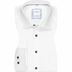 Coupon 🧨 OLYMP Luxor Comfort Fit 1142/14/00 Hemd, Baumwolle, Weiß ❤️