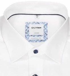 Coupon 🧨 OLYMP Luxor Comfort Fit 1142/14/00 Hemd, Baumwolle, Weiß ❤️ -Hemden Verkaufsgeschäft 385069 norm2