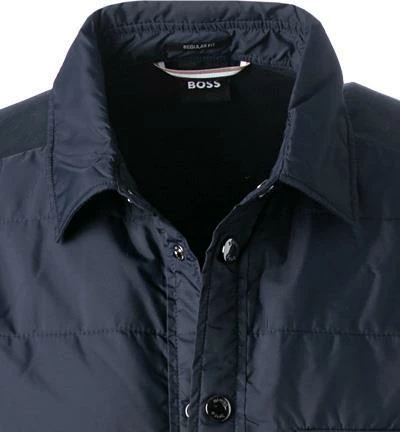 Neu 😀 BOSS Overshirt Lando 50468978/404 Baumwolle, Dunkelblau 🤩 3 Neu 😀 BOSS Overshirt Lando 50468978/404 Baumwolle, Dunkelblau 🤩 – Bild 3