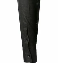 Blitzangebot 😀 KARL LAGERFELD Hemd 605000/60/521667/990 Reines Leinen, Schwarz 👏 -Hemden Verkaufsgeschäft 385233 norm3