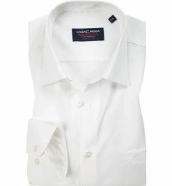 Blitzangebot 🛒 CasaModa Comfort Fit Kent EL 006059/62 Hemd, Chambray, Extra langer Arm, Ecru ❤️ -Hemden Verkaufsgeschäft 597 norm