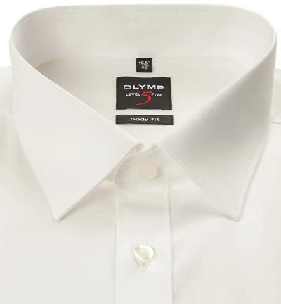 Aktion 🤩 OLYMP Hemd Level Five Body Fit 6090/64/20 Popeline, Offwhite, Hellbeige 😀 2 Aktion 🤩 OLYMP Hemd Level Five Body Fit 6090/64/20 Popeline, Offwhite, Hellbeige 😀 – Bild 2