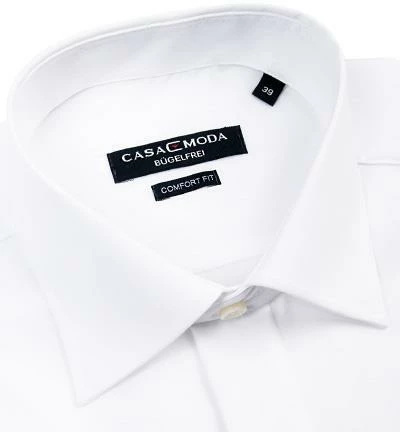 Blitzangebot 🧨 CasaModa Evening Kent UMA 005335/0 Hemd, Comfort Fit, Popeline, Weiß ⌛ 2 Blitzangebot 🧨 CasaModa Evening Kent UMA 005335/0 Hemd, Comfort Fit, Popeline, Weiß ⌛ – Bild 2