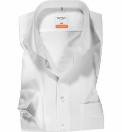 Schlussverkauf 👏 OLYMP Hemd Luxor Modern Fit 0308/64/00 Popeline, Weiß 🥰