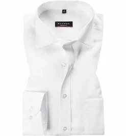 Brandneu ⭐ ETERNA modern fit Kent weiß 1100/X187/00 Hemd, Popeline 🎁