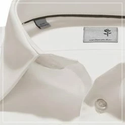 Aktion 🧨 Seidensticker Hemd 021000/21 Tailored Fit, Popeline, Ecru 🧨