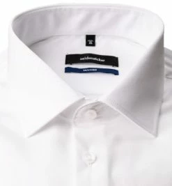 Bestpreis ✔️ Seidensticker Hemd 021000/01 Tailored Fit, Baumwolle, Weiß ✔️ -Hemden Verkaufsgeschäft 85260 norm2