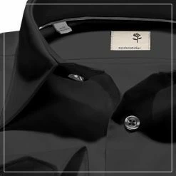 Budget 🎁 Seidensticker Hemd 021000/84 Shaped Fit, Popeline, Schwarz 🌟