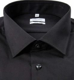 Beste Bewertungen von ✨ Seidensticker Hemd 001000/84 Regular Fit, Popeline, Schwarz 😉 -Hemden Verkaufsgeschäft 89567 norm2