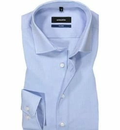 Coupon 😉 Seidensticker Tailored Kent 022000/15 Hemd, Tailored Fit, Chambray, Hellblau ✔️ -Hemden Verkaufsgeschäft 89592 norm