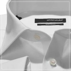 Angebote ✨ Seidensticker Modern Kent UMA 001007/01 Hemd, Modern Fit, Popeline, Weiß 🎉