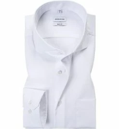 Brandneu 🛒 Seidensticker Modern Hai 0014/01 Hemd, Regular Fit, Baumwollel, Weiß 🌟 -Hemden Verkaufsgeschäft 90132 norm