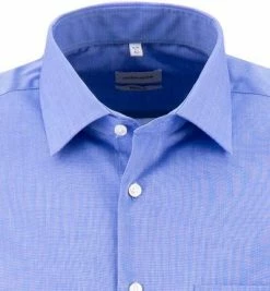 Blitzangebot 👍 Seidensticker Modern Kent 0001/14 Kurzarmhemd, Modern Fit, Baumwolle, Blau 👍 -Hemden Verkaufsgeschäft 90188 norm2