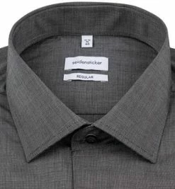 Besorgen 🌟 Seidensticker Hemd 0000/67 Regular Fit, Baumwolle, Grau ✔️ -Hemden Verkaufsgeschäft 90195 norm2