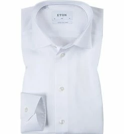 Schlussverkauf 🛒 ETON Slim Fit EL weiß 3000/79513/00 Hemd, Baumwolle, Extra langer Arm ✨