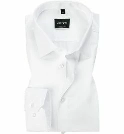 Coupon ⭐ Venti Kent Modern Fit 72 EL weiß 001482/0 Hemd, Baumwolle, Extra langer Arm ✨